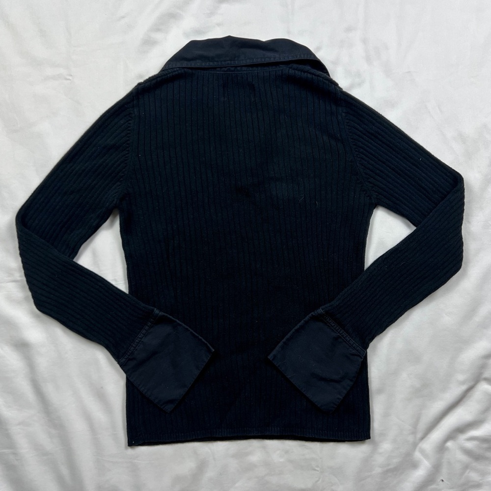 Y2K Mixit Collared Top - Picture 4 of 5